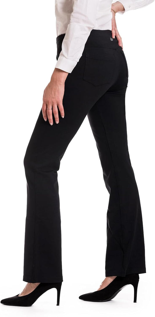 ,27"/29"/31"/33"/35"/37",Women'S Bootcut Yoga Pants Workout Pants Side Pockets